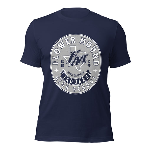 Flower Mound High School Jaguars Navy Blue Premium T-shirt 215