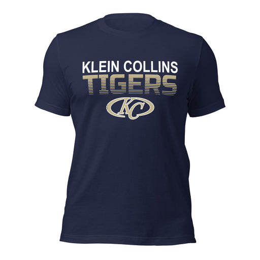 Klein Collins High School Tigers Premium Navy Blue Unisex T-shirt 024