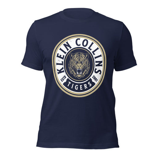 Klein Collins High School Tigers Premium Navy Blue Unisex T-shirt 220