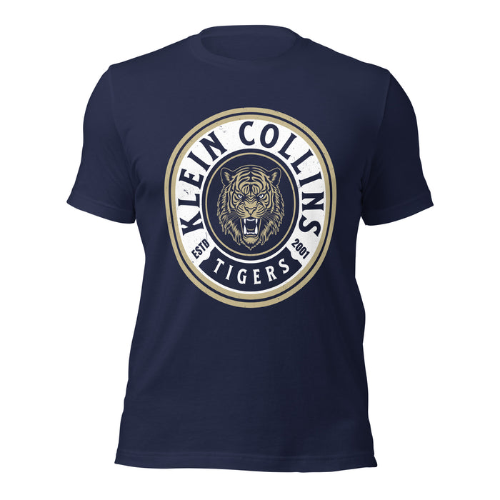 Klein Collins High School Tigers Premium Navy Blue Unisex T-shirt 220