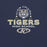 Close-up view of Klein Collins High School Tigers Premium Navy Blue Unisex T-shirt 222