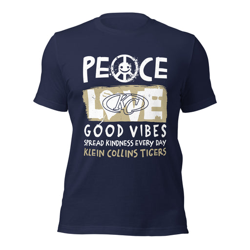 Klein Collins High School Tigers Premium Navy Blue Unisex T-shirt 240