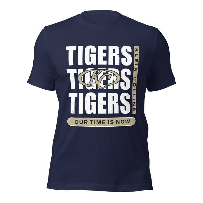 Klein Collins High School Tigers Premium Navy Blue Unisex T-shirt 235