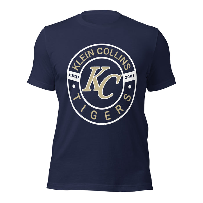 Klein Collins High School Tigers Premium Navy Blue Unisex T-shirt 239