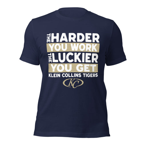 Klein Collins High School Tigers Premium Navy Blue Unisex T-shirt 238
