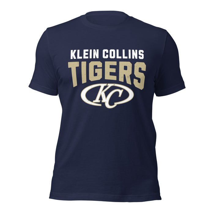 Klein Collins High School Tigers Premium Navy Blue Unisex T-shirt 234
