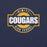 Close-up view of Nimitz High School Cougars Navy Blue Premium Unisex T-shirt 011