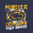 Close-up view of Nimitz High School Cougars Navy Blue Premium Unisex T-shirt 205