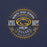 Close-up view of Nimitz High School Cougars Navy Blue Premium Unisex T-shirt 201