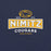 Close-up view of Nimitz High School Cougars Navy Blue Premium Unisex T-shirt 202