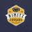 Close-up view of Nimitz High School Cougars Navy Blue Premium Unisex T-shirt 209