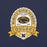 Close-up view of Nimitz High School Cougars Navy Blue Premium Unisex T-shirt 212