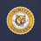 Close-up view of Nimitz High School Cougars Navy Blue Premium Unisex T-shirt 216