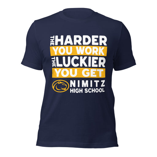 Nimitz High School Cougars Navy Blue Premium Unisex T-shirt 238