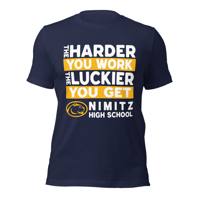 Nimitz High School Cougars Navy Blue Premium Unisex T-shirt 238