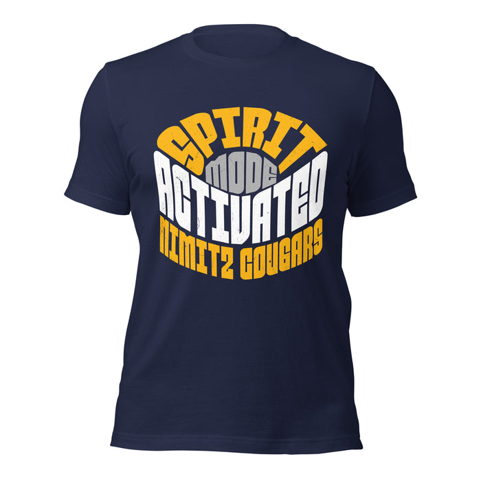 Nimitz High School Cougars Navy Blue Premium Unisex T-shirt 242