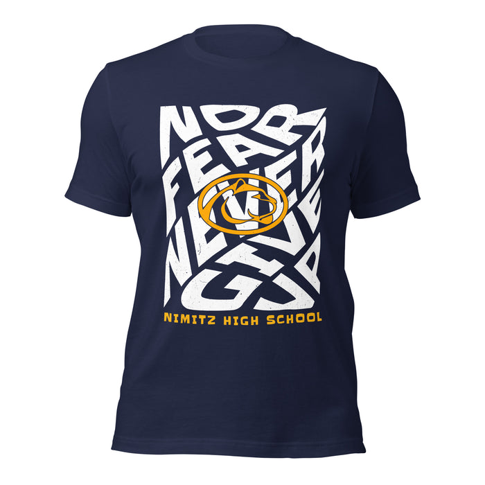 Nimitz High School Cougars Navy Blue Premium Unisex T-shirt 236