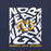 Close-up view of Nimitz High School Cougars Navy Blue Premium Unisex T-shirt 236