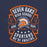 A navy blue graphic design featuring an orange and white crest with the text 'SEVEN OAKS HIGH SCHOOL', 'ATHL DEPT', 'Est 2005', 'SPARTANS WE'RE AMAZING', and a stylized Spartan helmet logo. Seven Lakes High School Spartans Navy Blue Premium Unisex T-shirt 207
