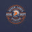 A navy blue graphic print featuring a circular 'Seven Lakes Athl Dept Spartans High School' logo with an orange and white Spartan helmet emblem in the center. Seven Lakes High School Spartans Navy Blue Premium Unisex T-shirt 201