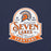 Close-up view of Seven Lakes High School Spartans Navy Blue Premium Unisex T-shirt 219