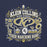 Close-up view of Klein Collins High School Tiger Band Navy Blue Premium T-shirt 003