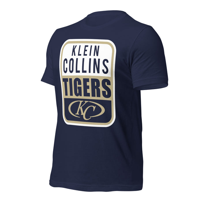 Klein Collins High School Tigers Premium Navy T-shirt 01