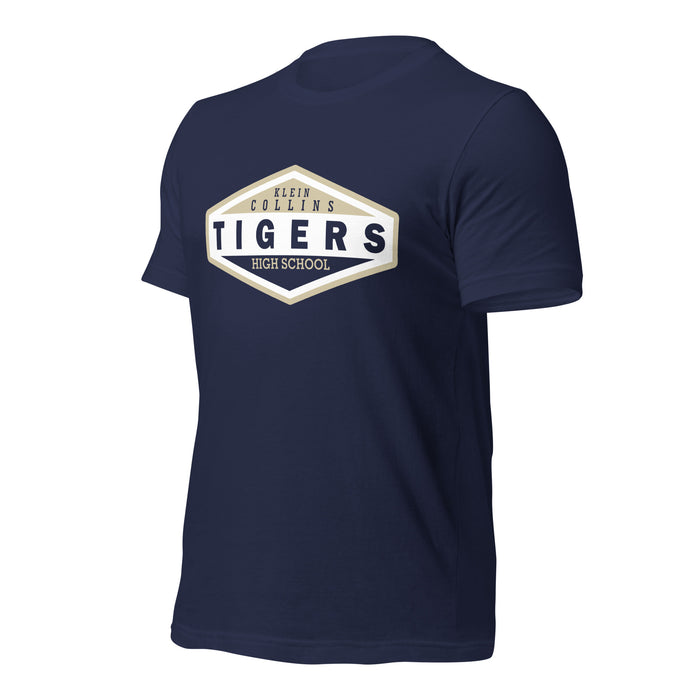 Klein Collins High School Tigers Premium Navy T-shirt 09