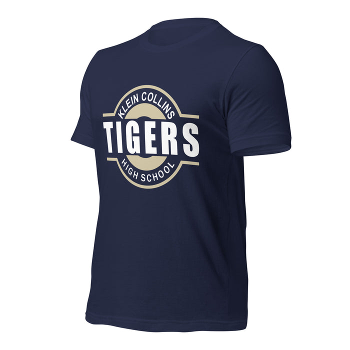 Klein Collins High School Tigers Premium Navy T-shirt 11