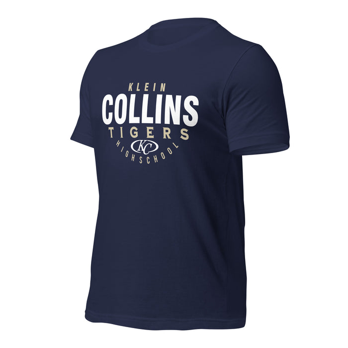 Klein Collins High School Tigers Premium Navy T-shirt 12