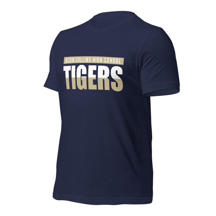 Klein Collins High School Tigers Premium Navy T-shirt 25