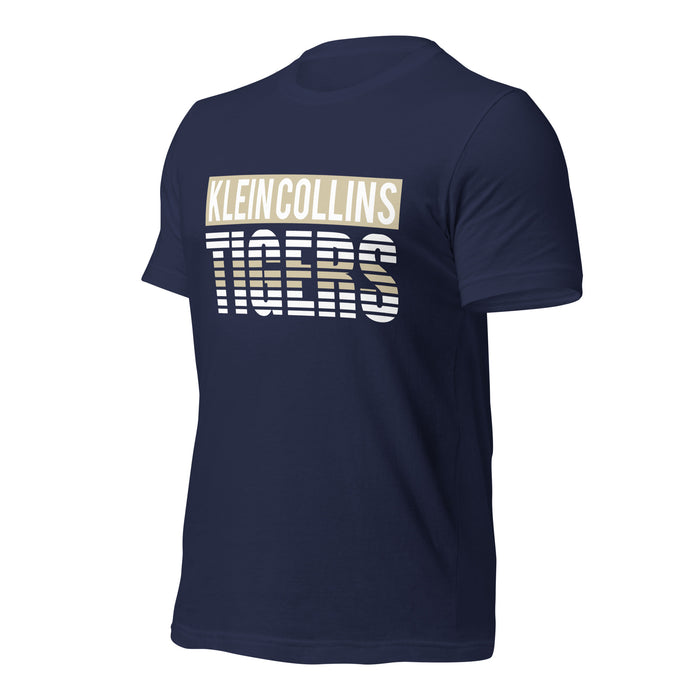 Klein Collins High School Tigers Premium Navy T-shirt 35