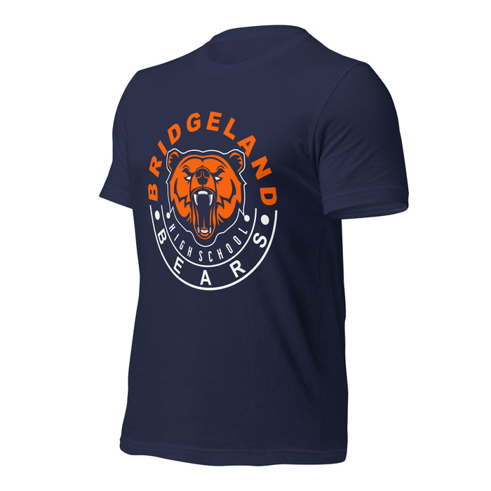 Bridgeland High School Bears Premium Navy Unisex T-shirt 19a