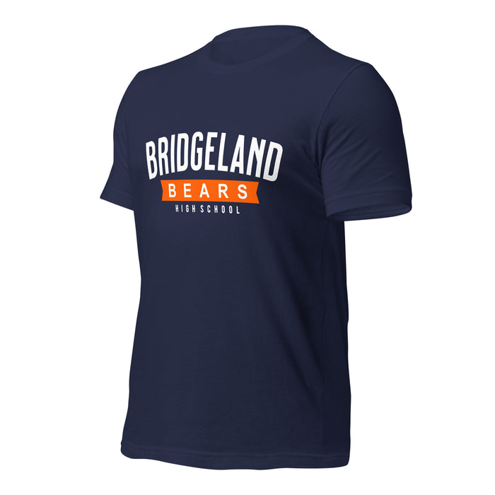 Bridgeland High School Bears Premium Navy Unisex T-shirt 21a