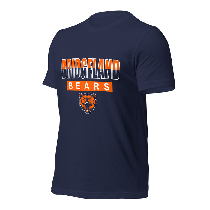 Bridgeland High School Bears Premium Navy Unisex T-shirt 23a