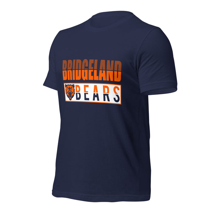 Bridgeland High School Bears Premium Navy Unisex T-shirt 31a