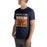 Man wearing a Bridgeland High School Bears Premium Navy Unisex T-shirt 86