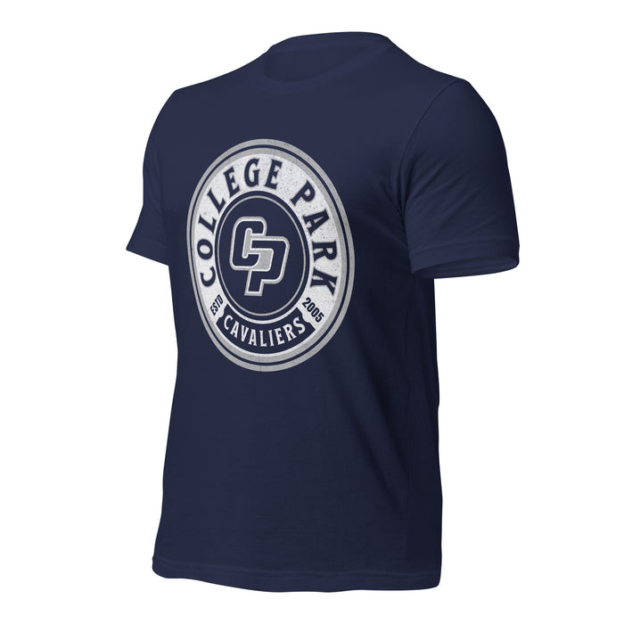 College Park High School Cavaliers Premium Navy Unisex T-shirt 209a