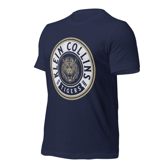 Klein Collins High School Tigers Premium Navy T-shirt 208a