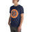 Man wearing Bridgeland High School Bears Premium Navy Blue Unisex T-shirt 224