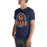 Man wearing Bridgeland High School Bears Premium Navy Blue Unisex T-shirt 206