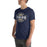 Man wearing Klein Collins High School Tigers Premium Navy Blue Unisex T-shirt 011