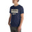 Man wearing Klein Collins High School Tigers Premium Navy Blue Unisex T-shirt 049