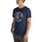 Man wearing Klein Collins High School Tigers Premium Navy Blue Unisex T-shirt 214