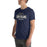 Man wearing Klein Collins High School Tigers Premium Navy Blue Unisex T-shirt 202