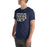 Man wearing Klein Collins High School Tigers Premium Navy Blue Unisex T-shirt 234