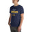 Man wearing Nimitz High School Cougars Navy Blue Premium Unisex T-shirt 040