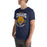 Man wearing Nimitz High School Cougars Navy Blue Premium Unisex T-shirt 213