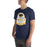 Man wearing Nimitz High School Cougars Navy Blue Premium Unisex T-shirt 219