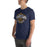 Man wearing Nimitz High School Cougars Navy Blue Premium Unisex T-shirt 211